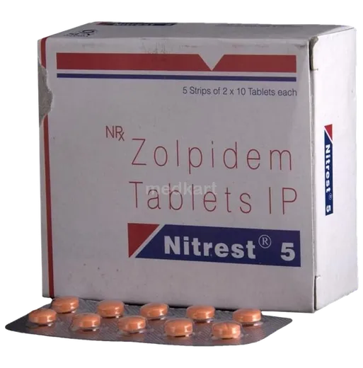 nitrest 5mg tablet 10's
